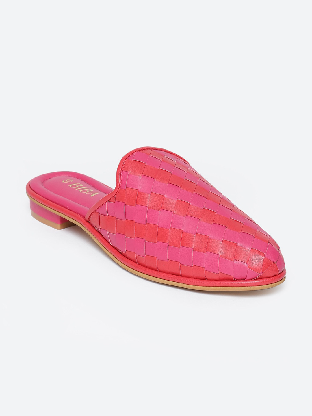 Buy Biba Women Pink Mules Flats Flats for Women 15577988 Myntra