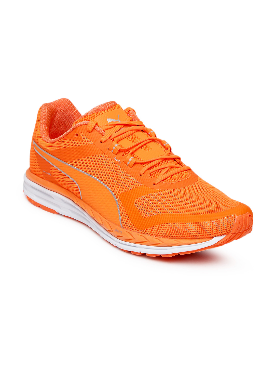 Buy Puma Men Neon Orange Speed 500 Ignite Running Shoes ...