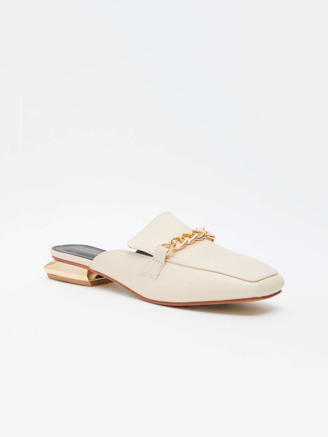 cream mules womens