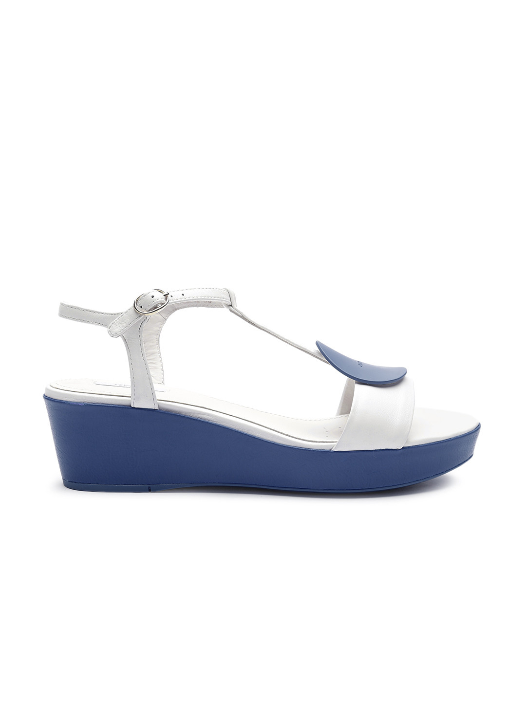 Buy Geox Respira Women White Italian Patent Leather Wedges Heels for Women 1560783 Myntra
