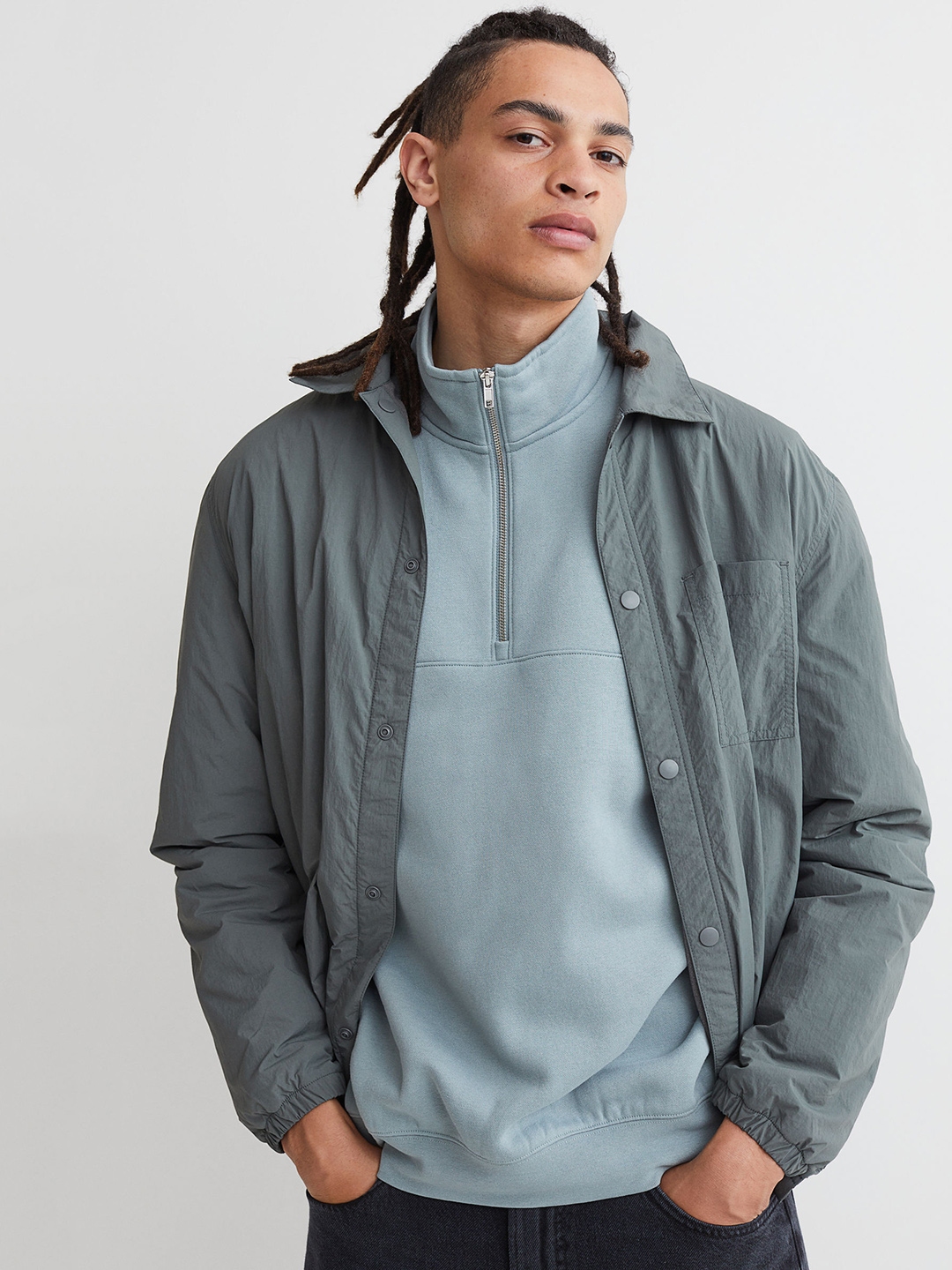 h&m fleece jacket