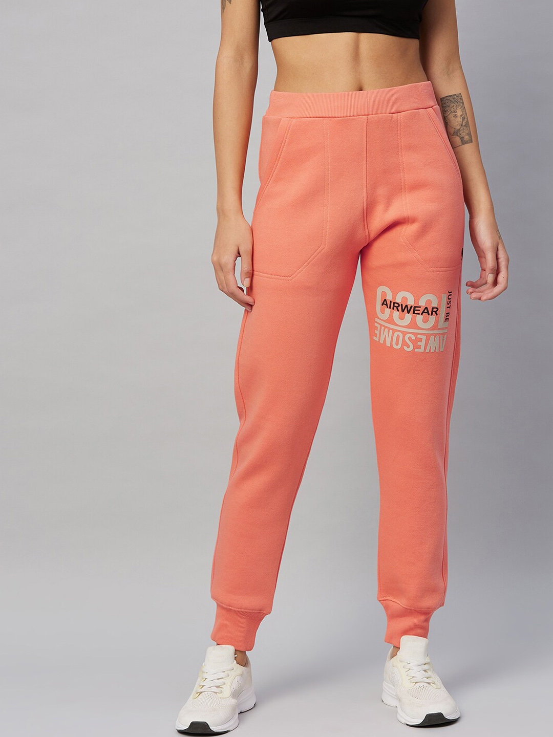 sand coloured joggers
