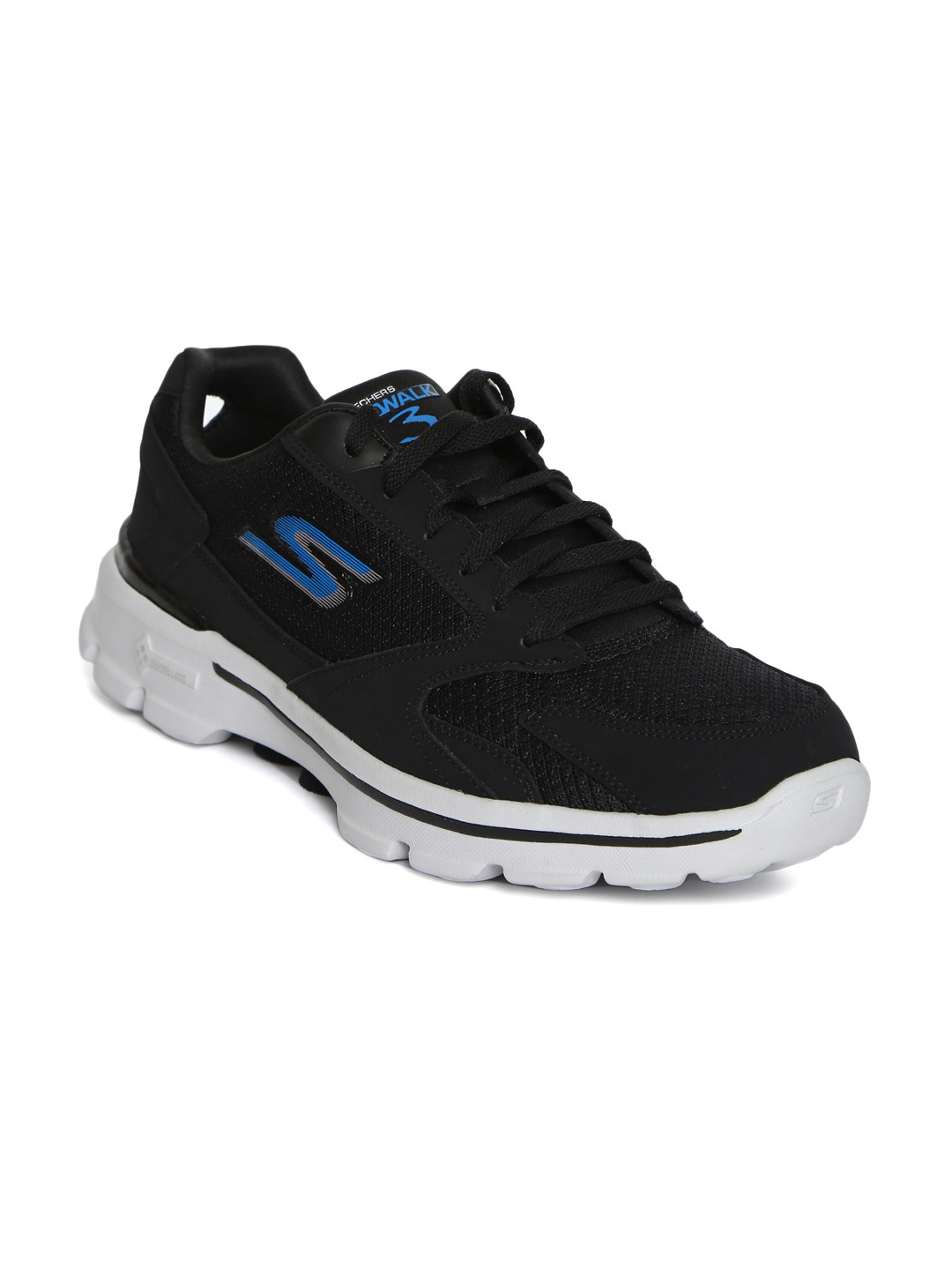Buy Skechers Men Black GO Walk 3 Shoes Sports Shoes for Men 1563756