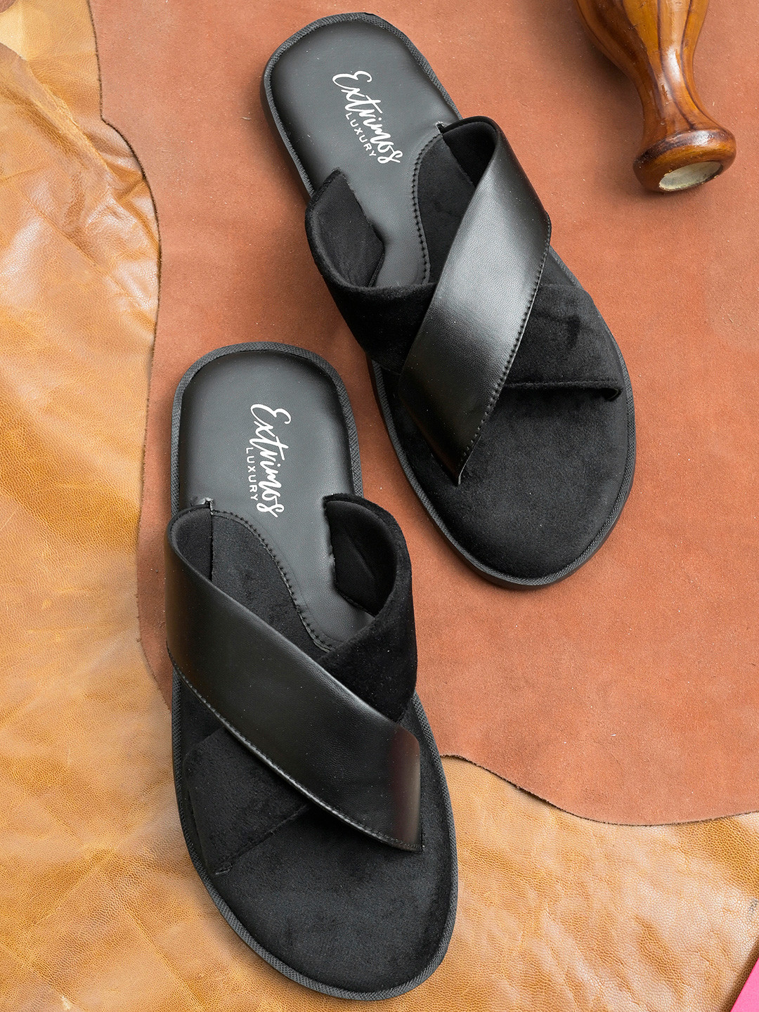 slade ruched mule sandals