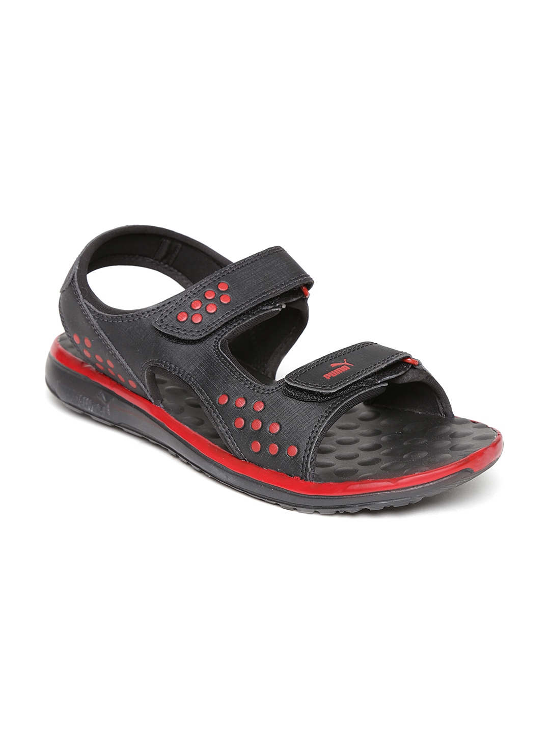 Buy PUMA Unisex Black Sports Sandals - Sports Sandals for Unisex ...