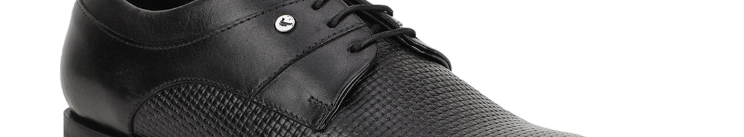 Buy Blackberrys Men Black Textured Leather Formal Derbys - Formal Shoes ...