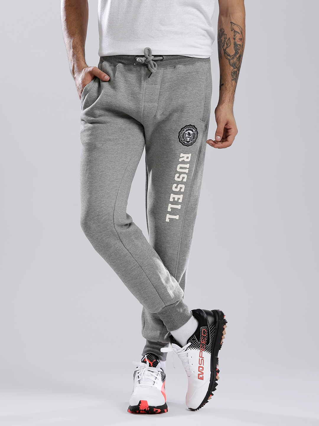 russell athletic track pants