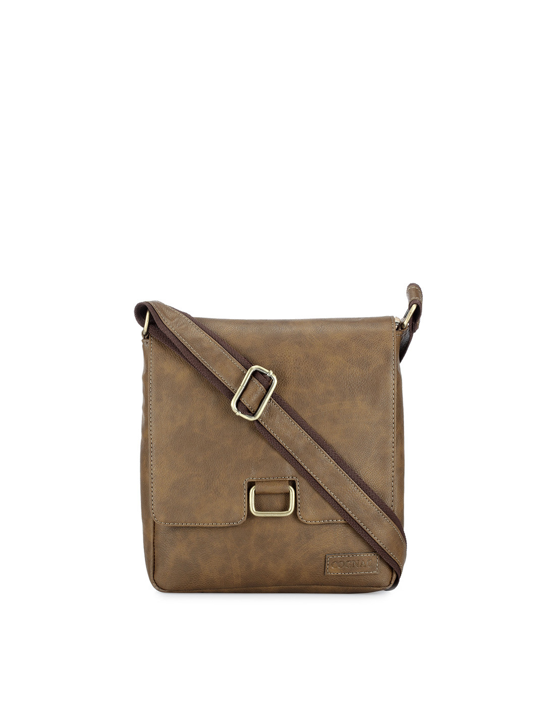 Buy COGNAC Men Brown Messenger Bag Messenger Bag for Men 1567923 Myntra