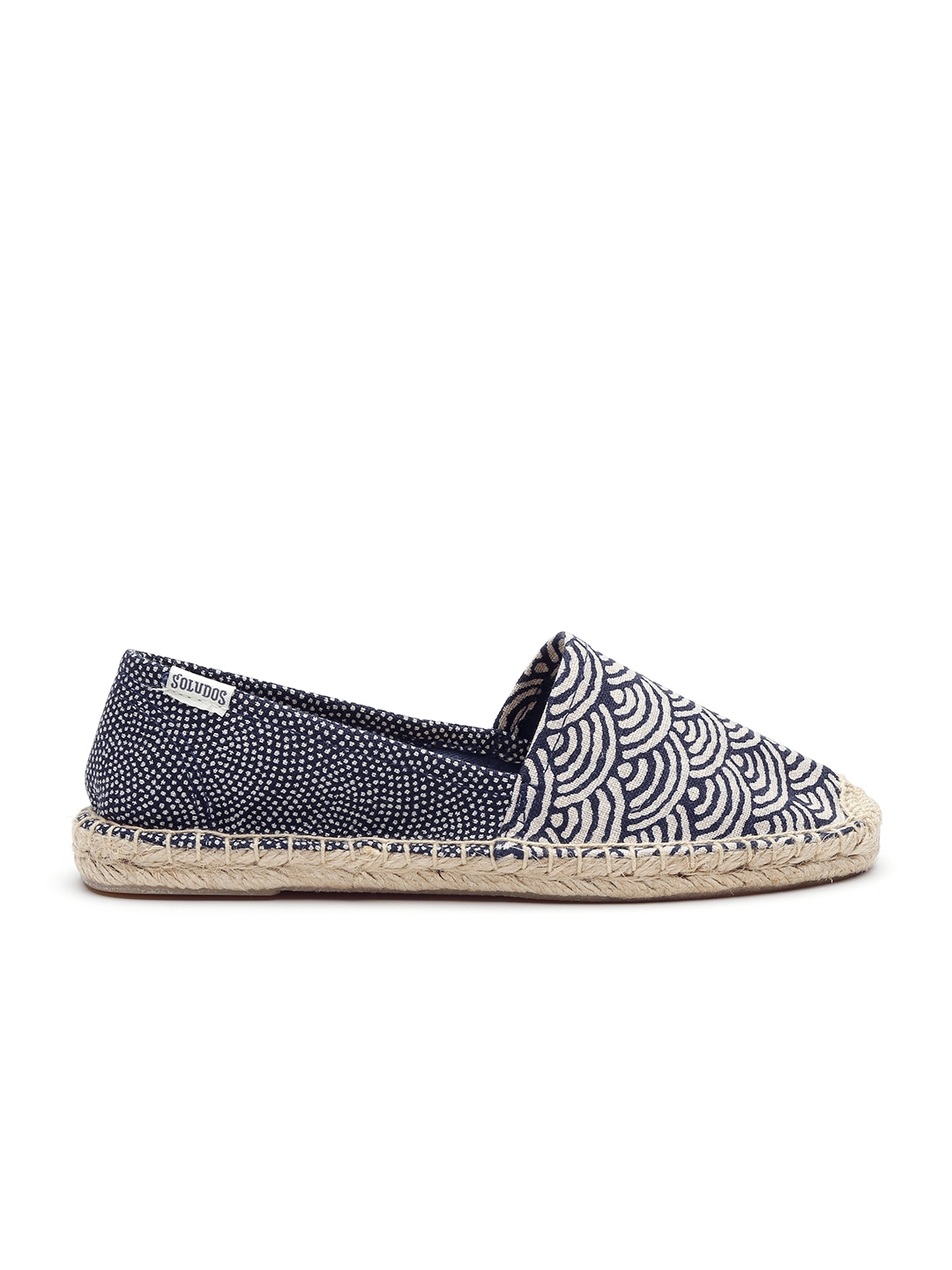 Buy Soludos Women Navy Blue Printed Espadrilles - Casual Shoes for ...