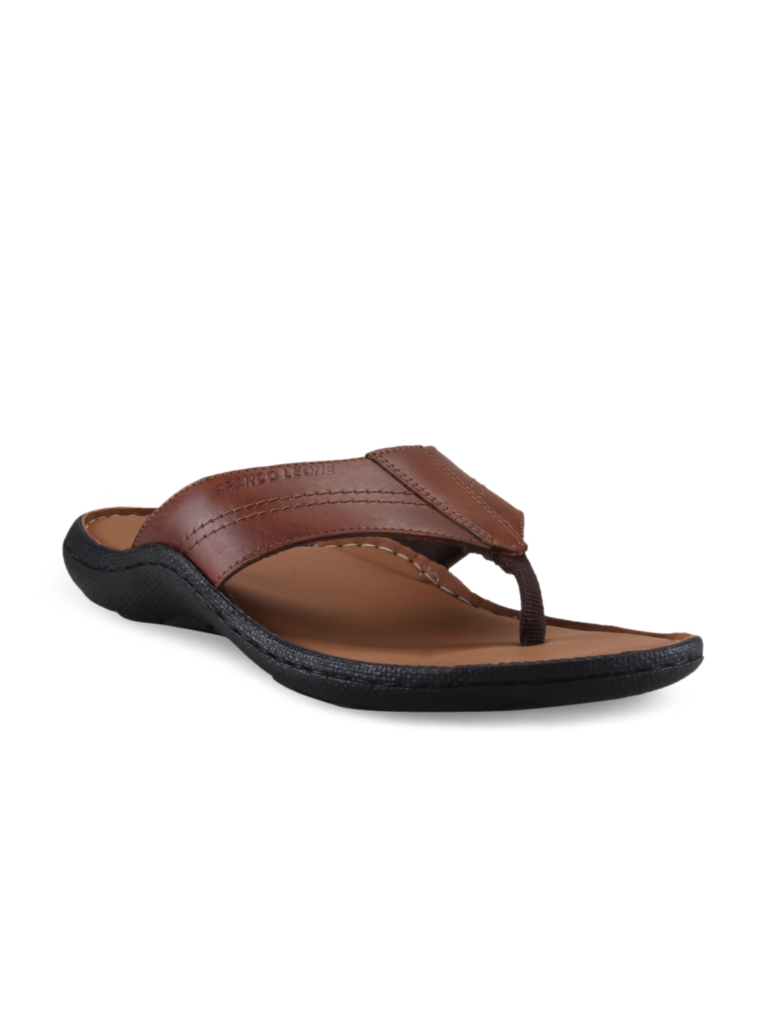 franco leone tan sandals