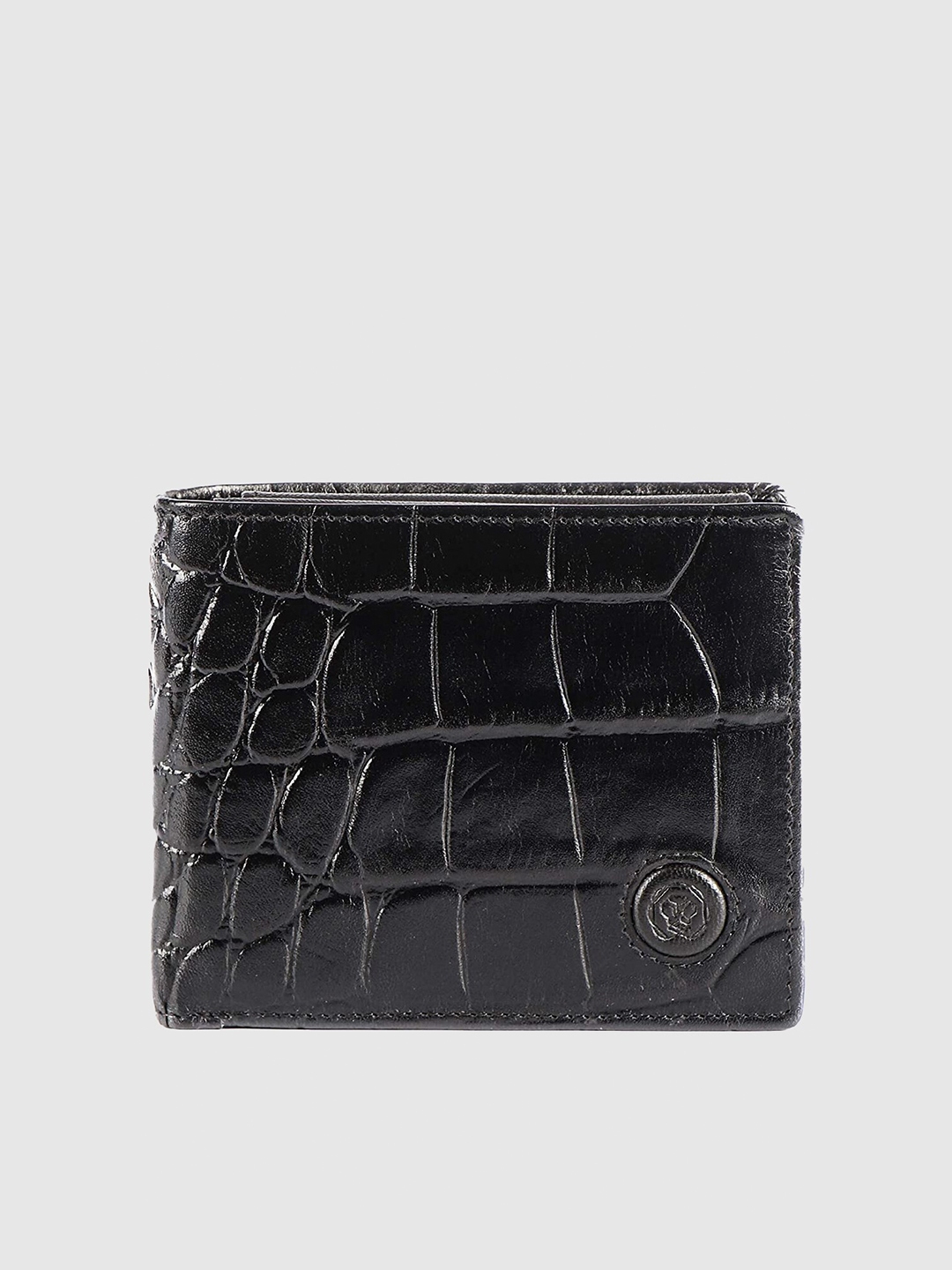 Buy Cross Men Black Textured Leather Two Fold Wallet - Wallets for Men ...