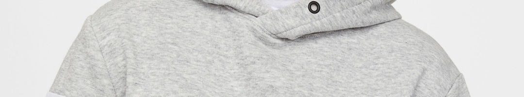 Buy H&M Boys Grey & Black Printed Hoodie - Sweatshirts for Boys ...