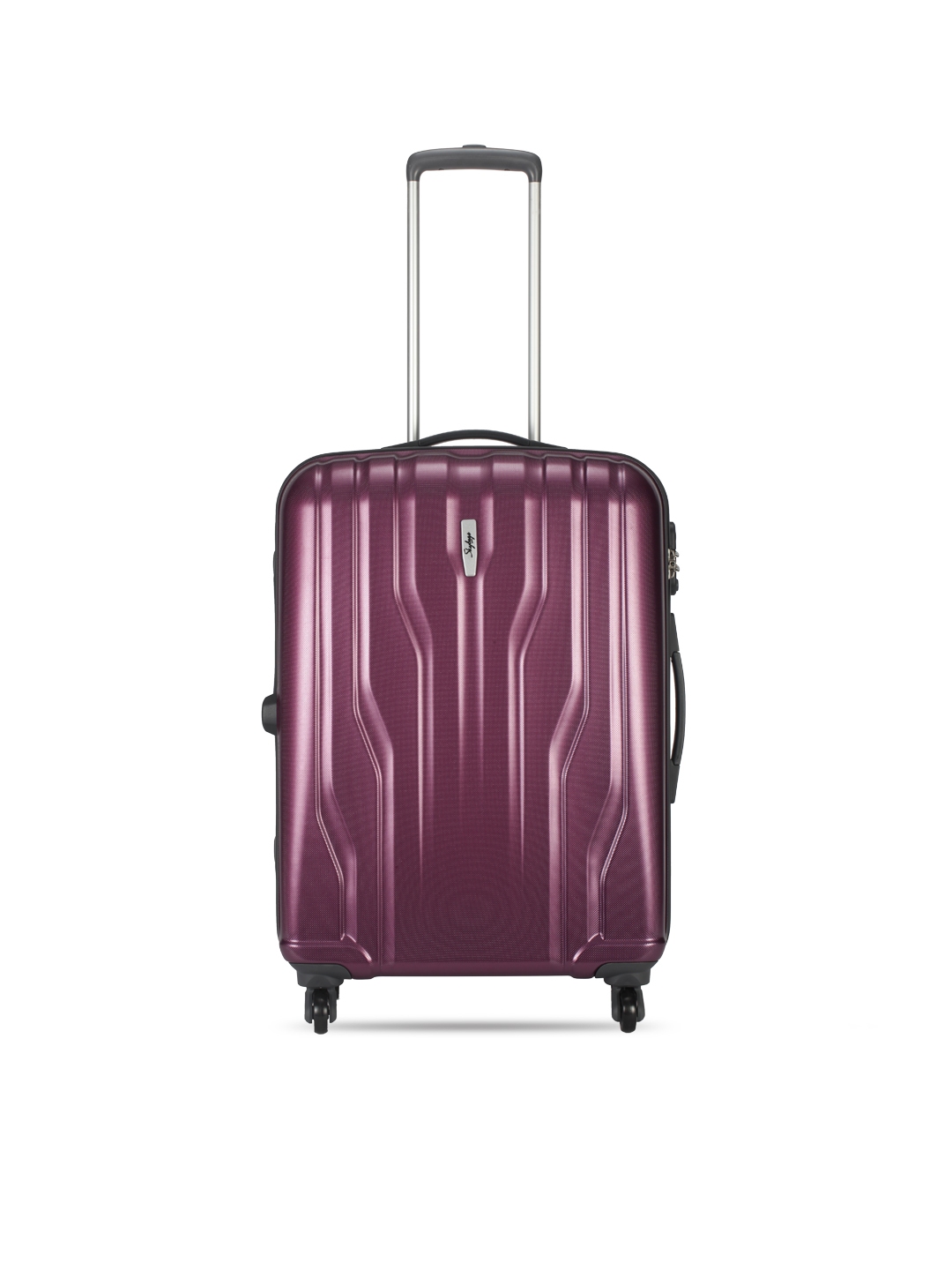 Buy Skybags Unisex Maroon Medium Trolley Suitcase - Trolley Bag for ...
