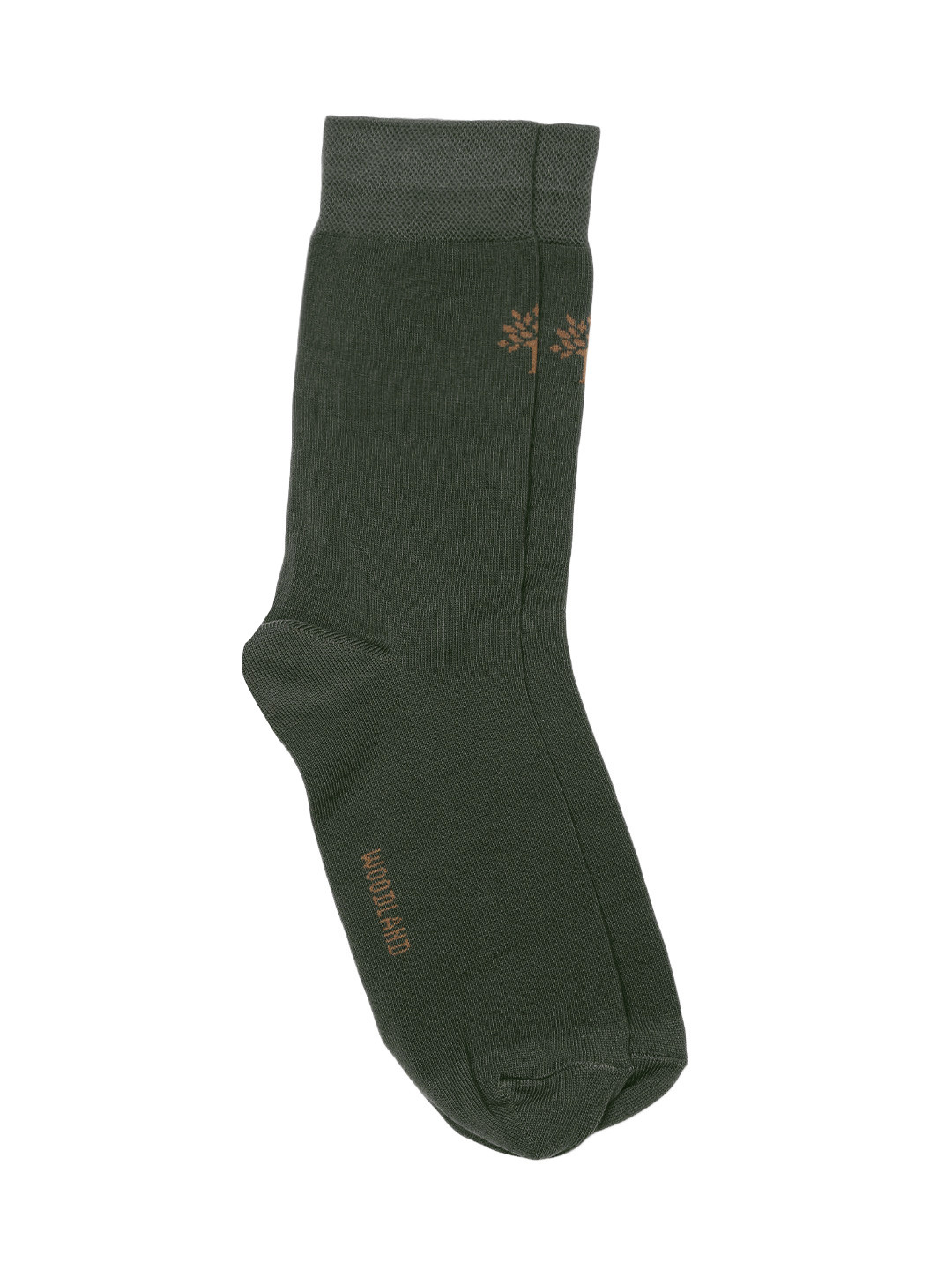 Buy Woodland Men Olive Green Above Ankle Length Socks Socks for Men