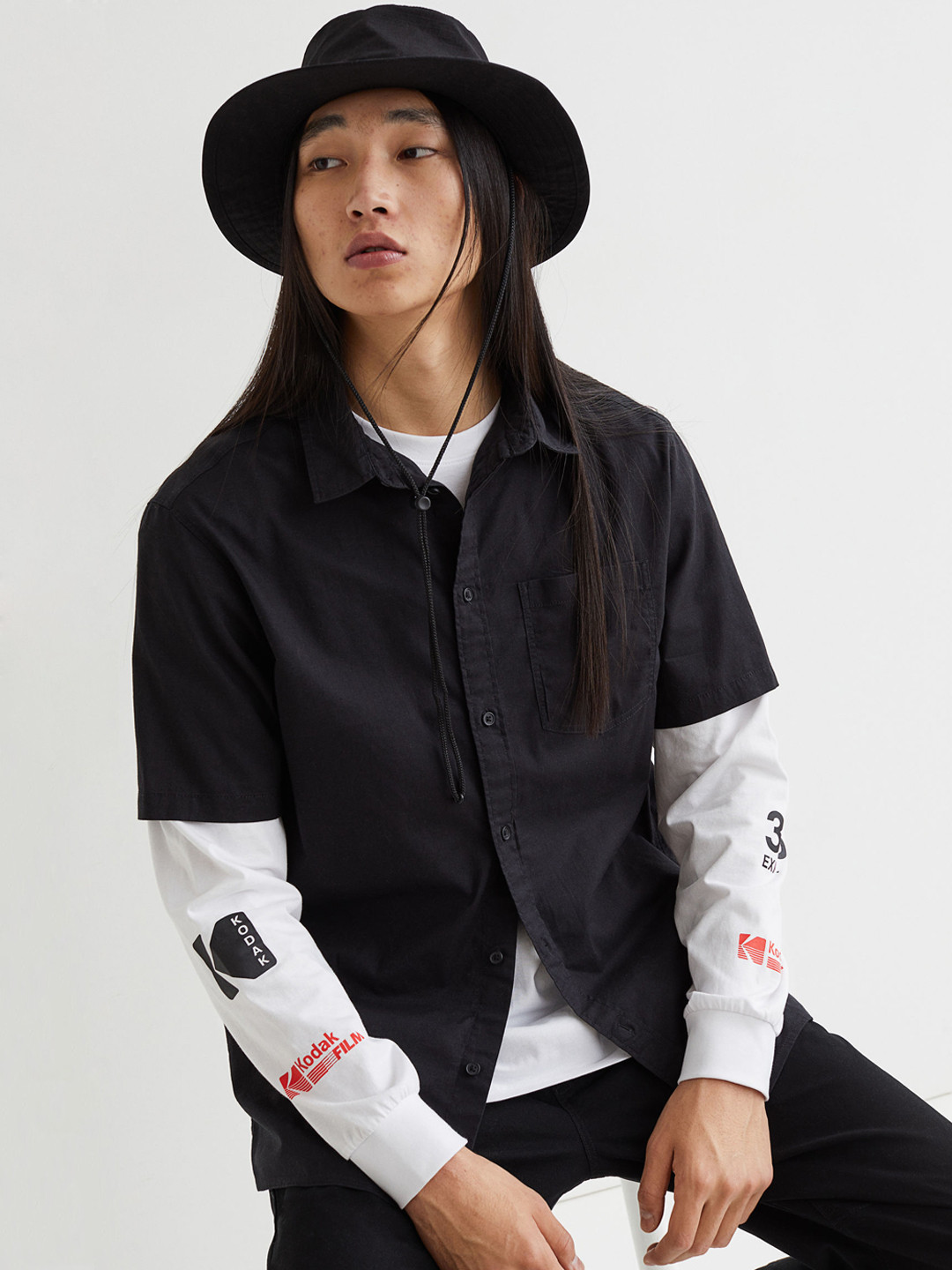 Buy H&M Men Black Regular Fit Shirt Shirts for Men 15719742 Myntra