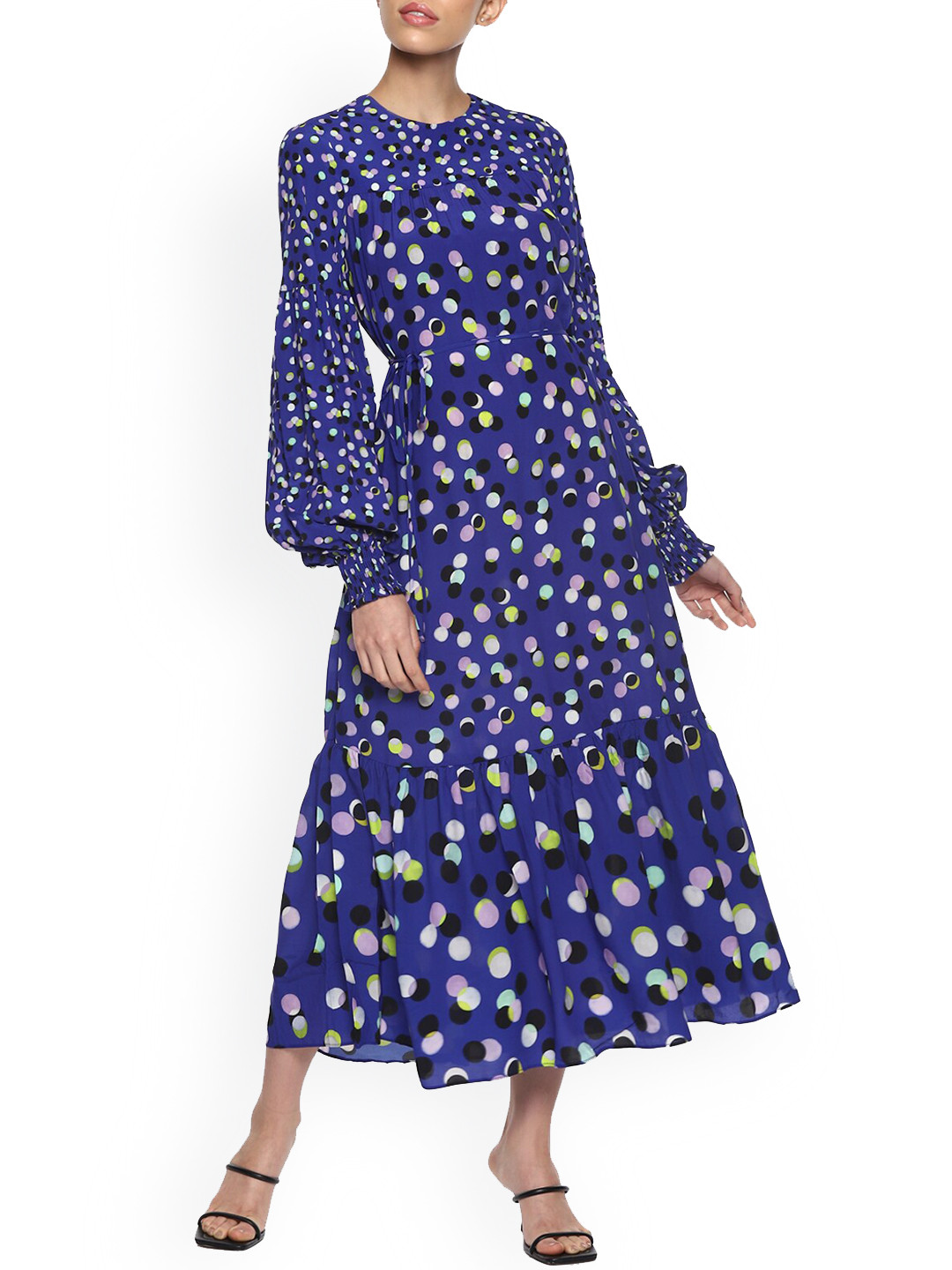 Buy Ted Baker Blue Floral Maxi Dress Dresses for Women 15721124 Myntra