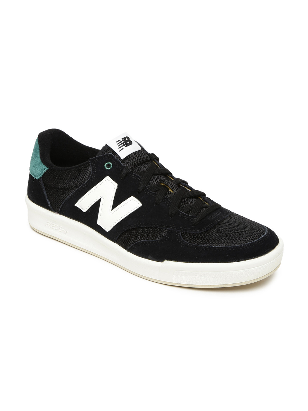 Buy New Balance Men Black Solid CRT300GE Sneakers Casual Shoes for