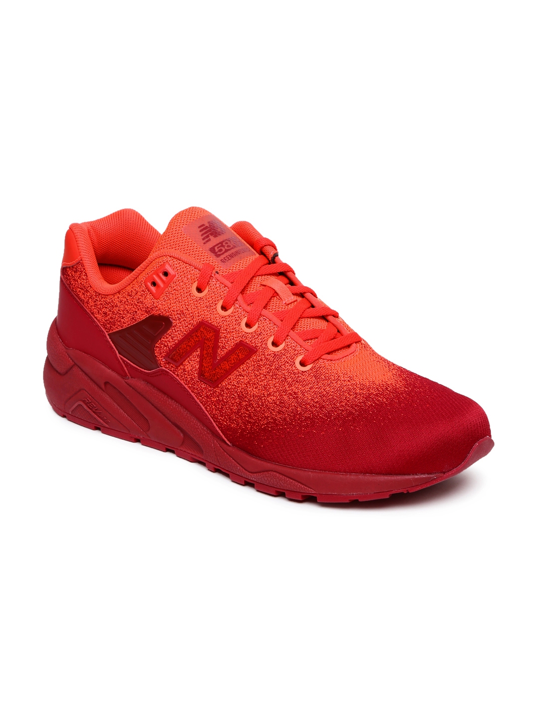 Buy New Balance Men Orange & Red MRT580JG Sneakers ...