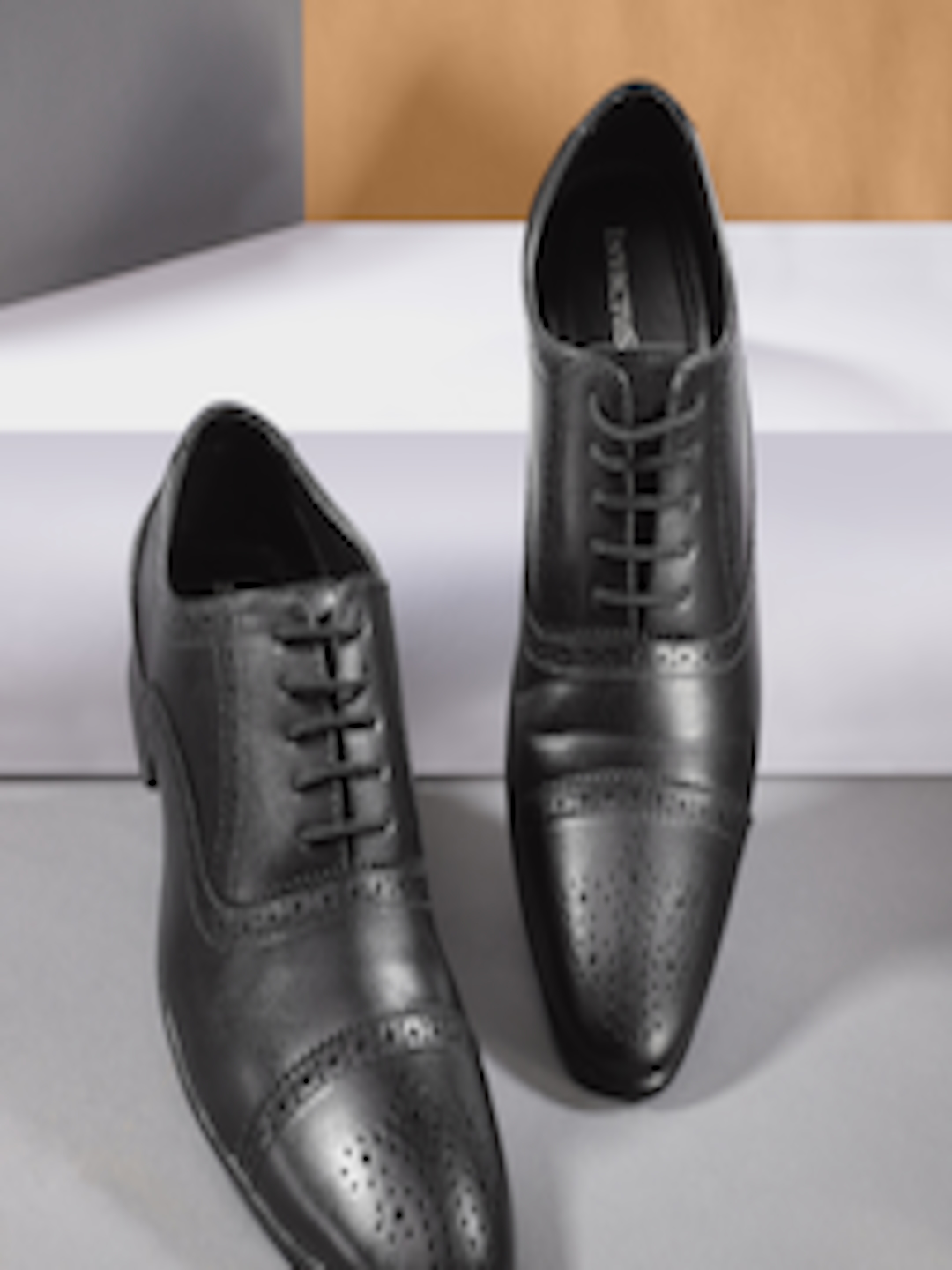 Buy INVICTUS Men Black Formal Brogues - Formal Shoes for Men 15747726 ...