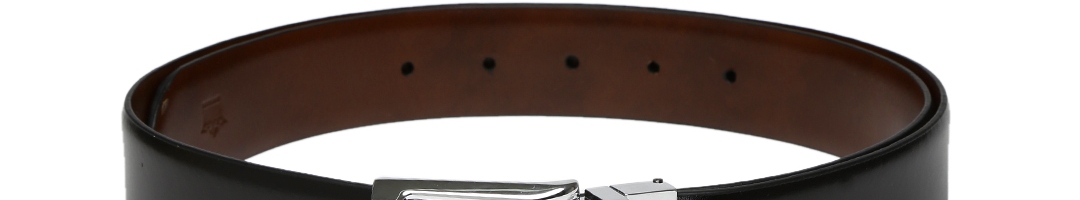 Buy Louis Philippe Men Black & Brown Reversible Leather Belt - Belts for Men 1574969 | Myntra