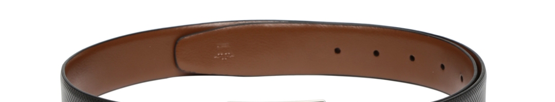 Buy Louis Philippe Men Black & Brown Reversible Textured Leather Belt - Belts for Men 1574988 ...