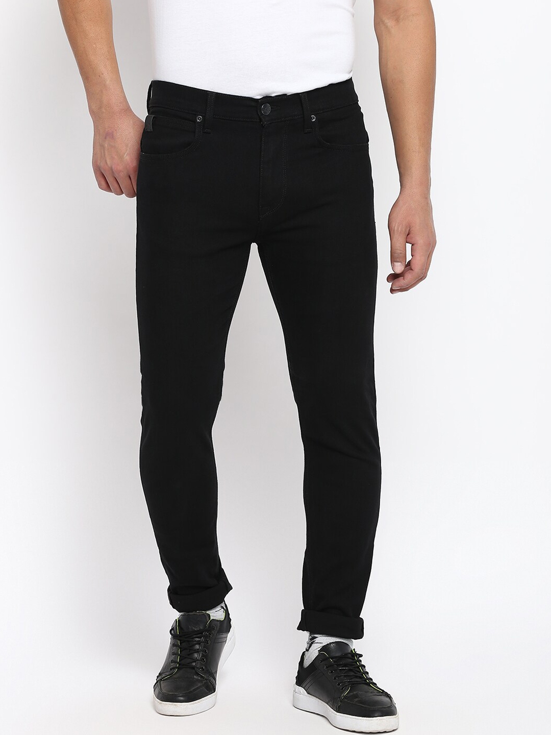 Buy Lee Men Black Slim Fit Jeans - Jeans for Men 15752684 | Myntra
