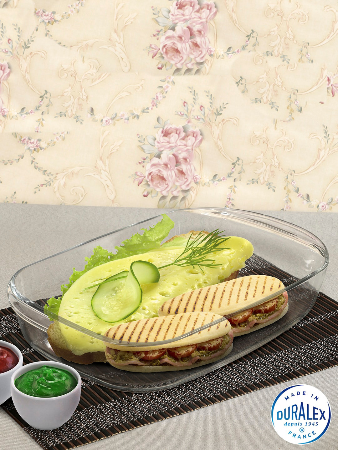 Buy DURALEX Ovenchef Rectangular Roaster Bakeware for Unisex 15755990 Myntra