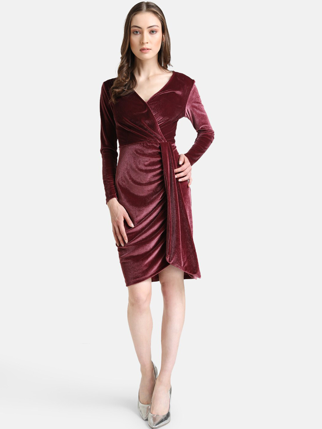 Buy Kazo Pink Party Dress Dresses for Women 15756562 Myntra