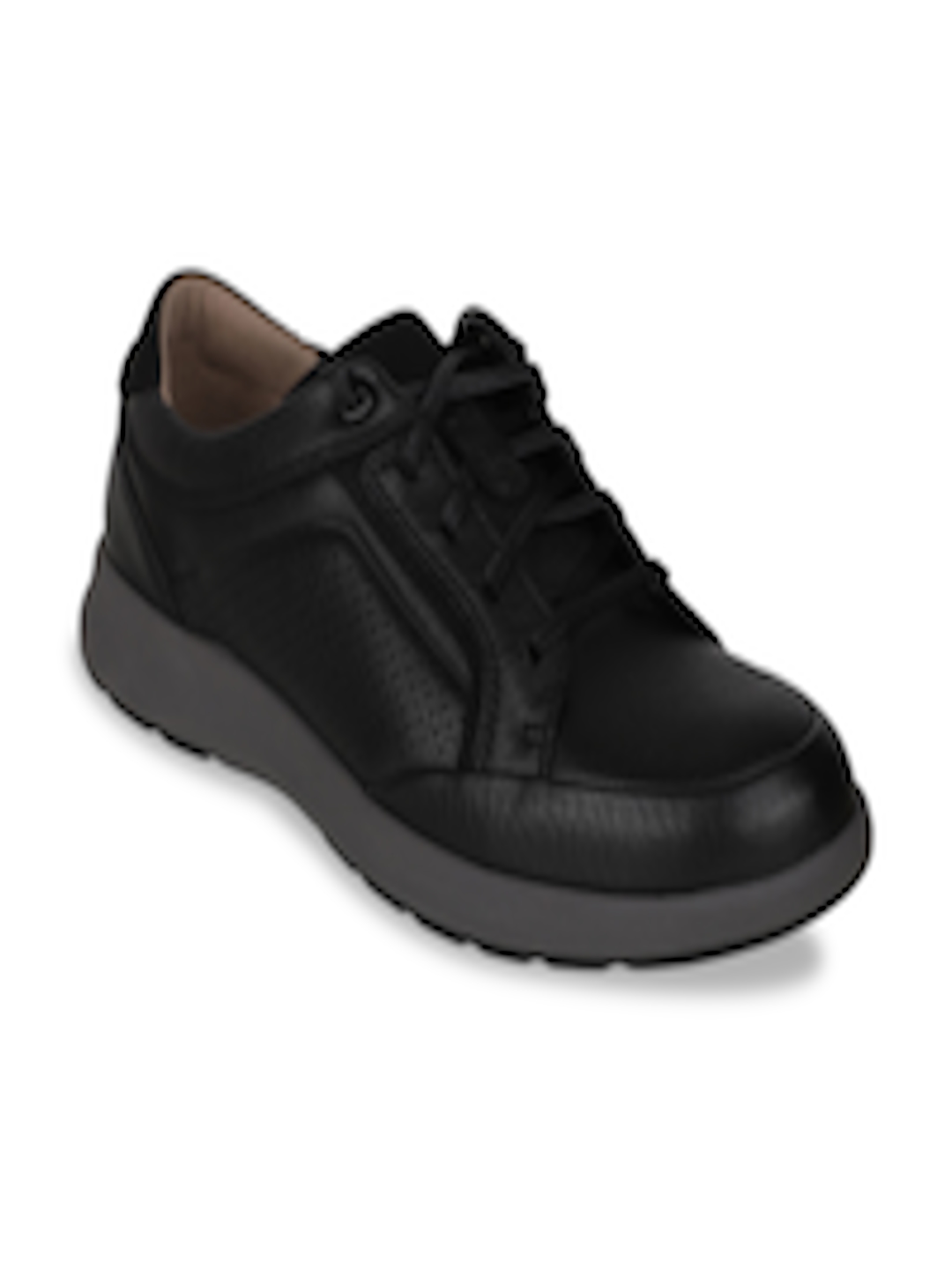 Buy Clarks Men Black Leather Sneakers - Casual Shoes for Men 15759146 ...