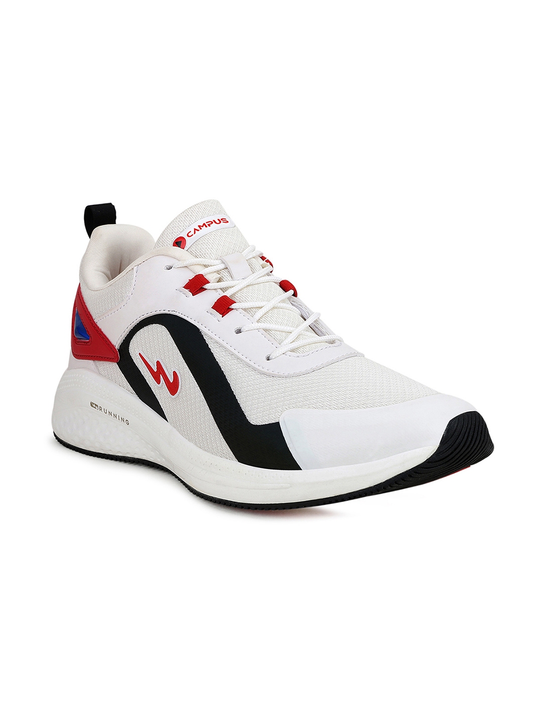 Buy Campus Men Off White Mesh Running Shoes - Sports Shoes for Men ...