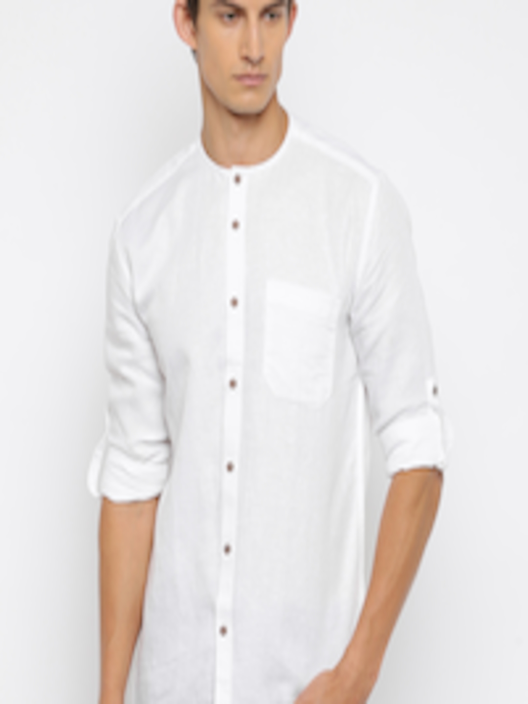 Buy British Club Men White Regular Fit Striped Casual Shirt - Shirts ...