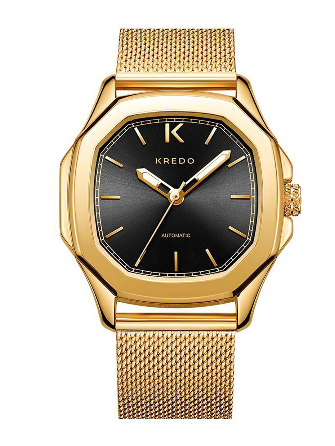 Buy KREDO Women OTUS Donna Black & Gold Toned Analogue Watch KW120