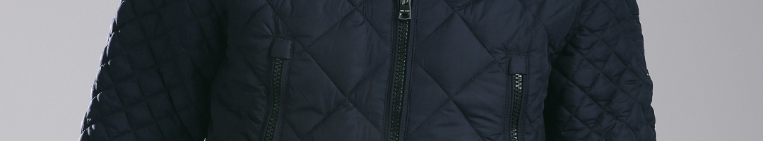 Buy Tommy Hilfiger Navy Quilted Hooded Jacket - Jackets for Men 1577171 ...