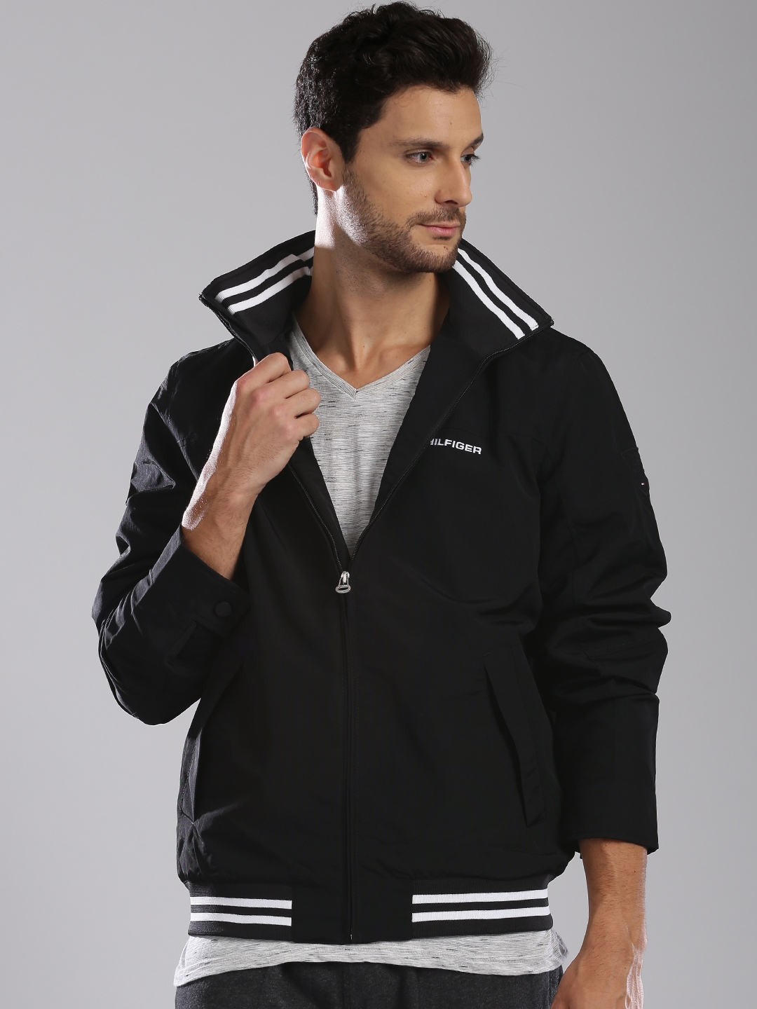 myntra tommy hilfiger jackets