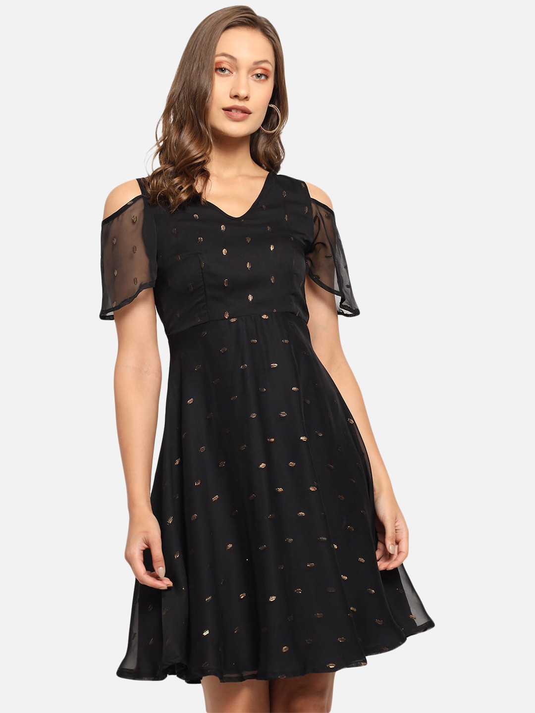 Buy Just Wow Black Dress Dresses for Women 15785948 Myntra
