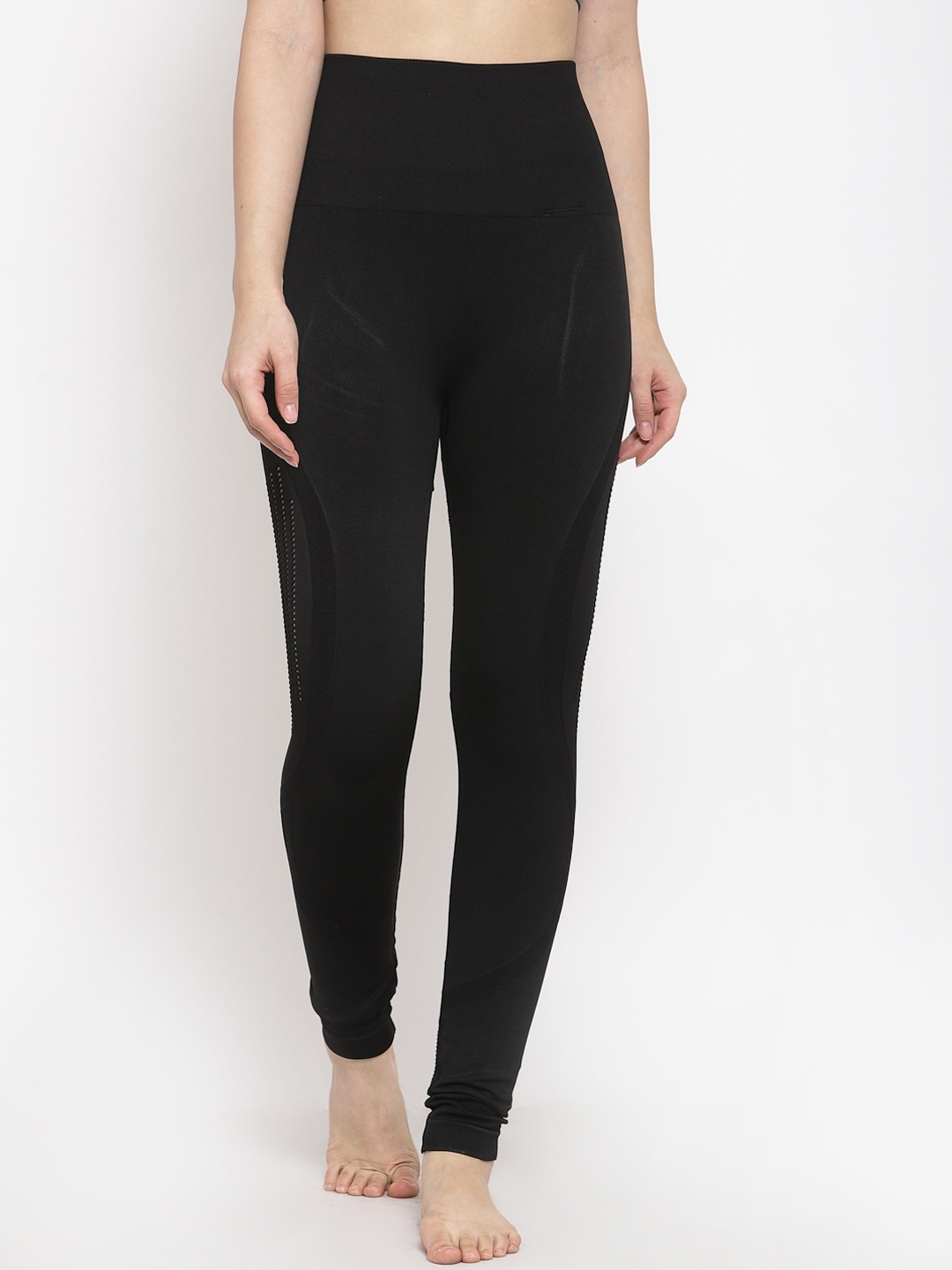 black workout tights