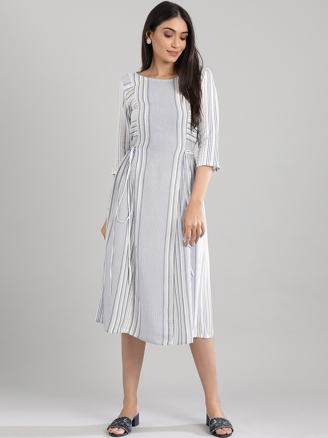 Aurelia a-line midi skirt clearance