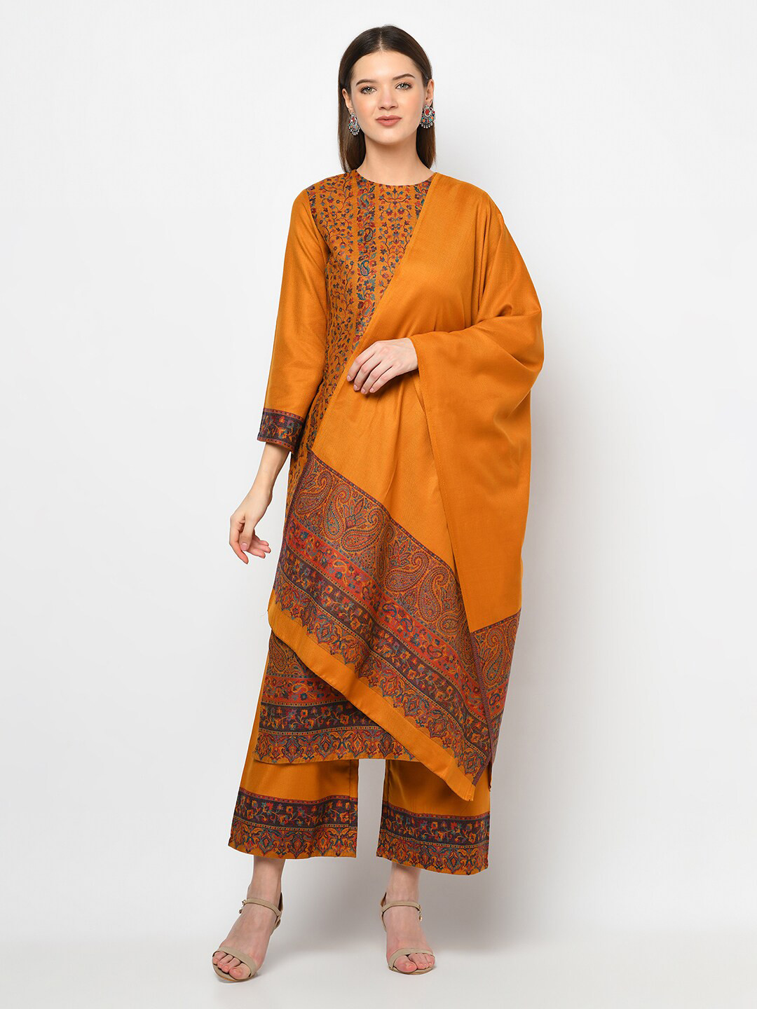 safaa acro wool suit