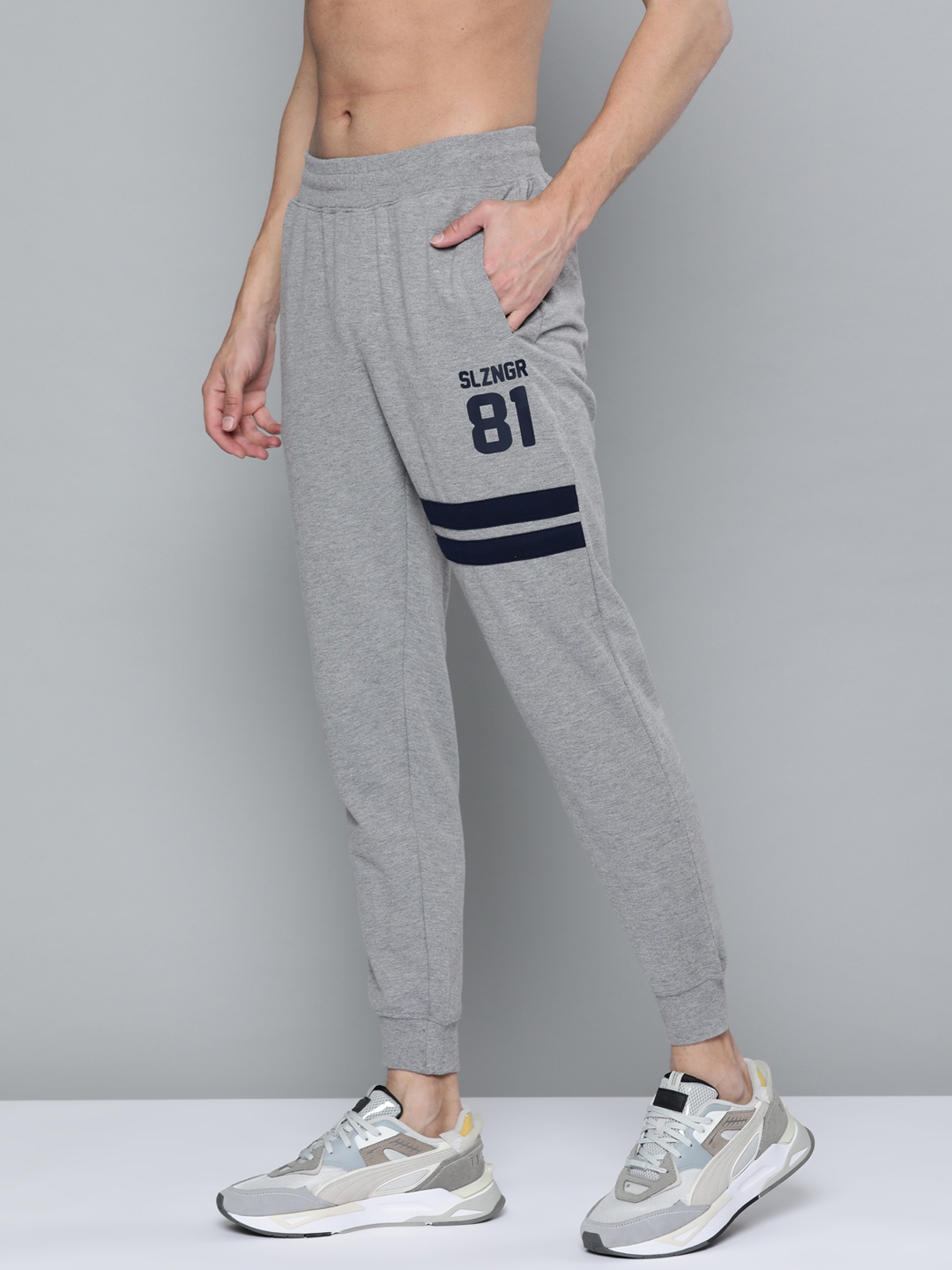 grey slazenger joggers