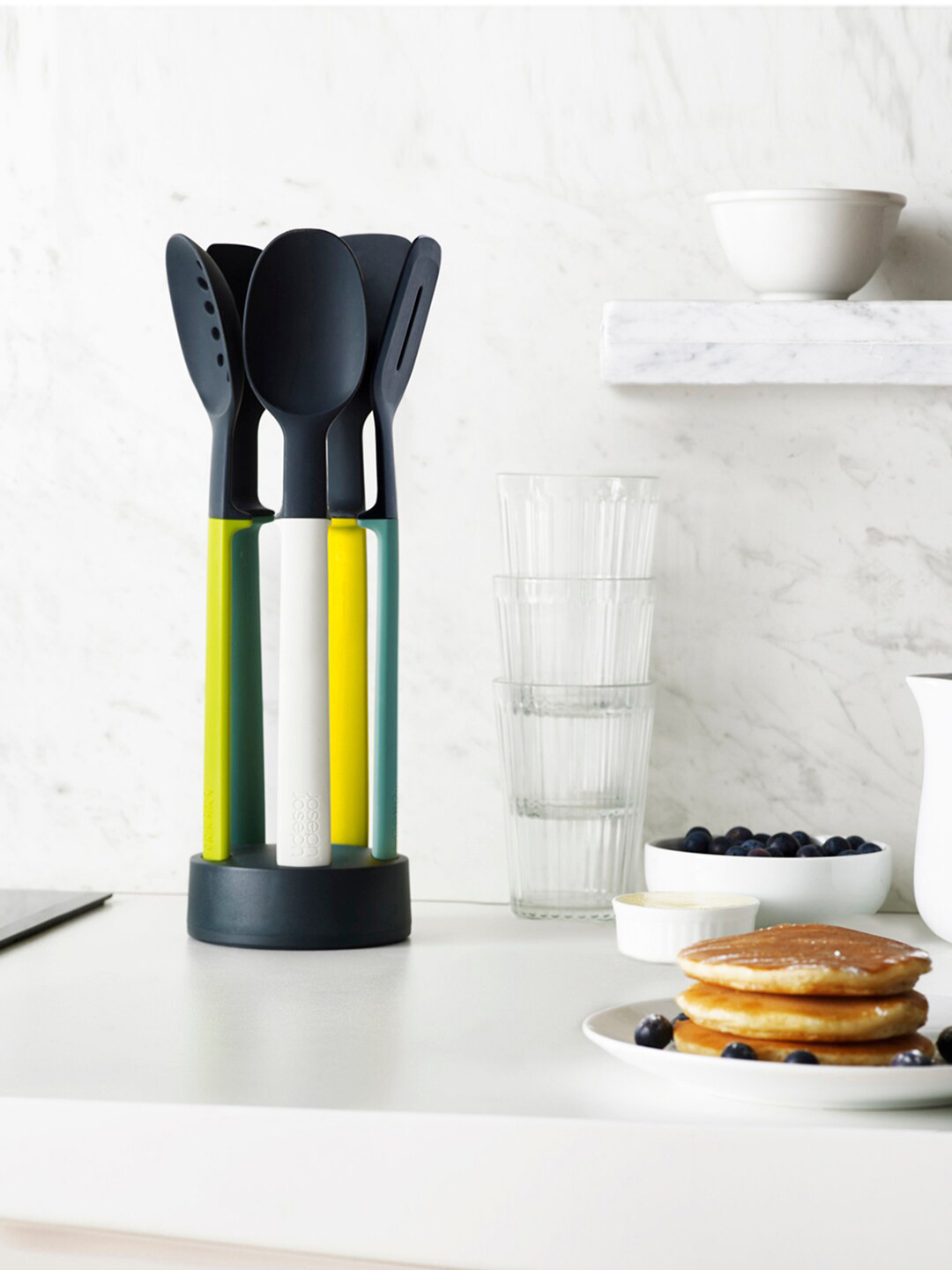 Buy Joseph Joseph Set Of 5 Elevate Silicone Spatulas Set With Compact