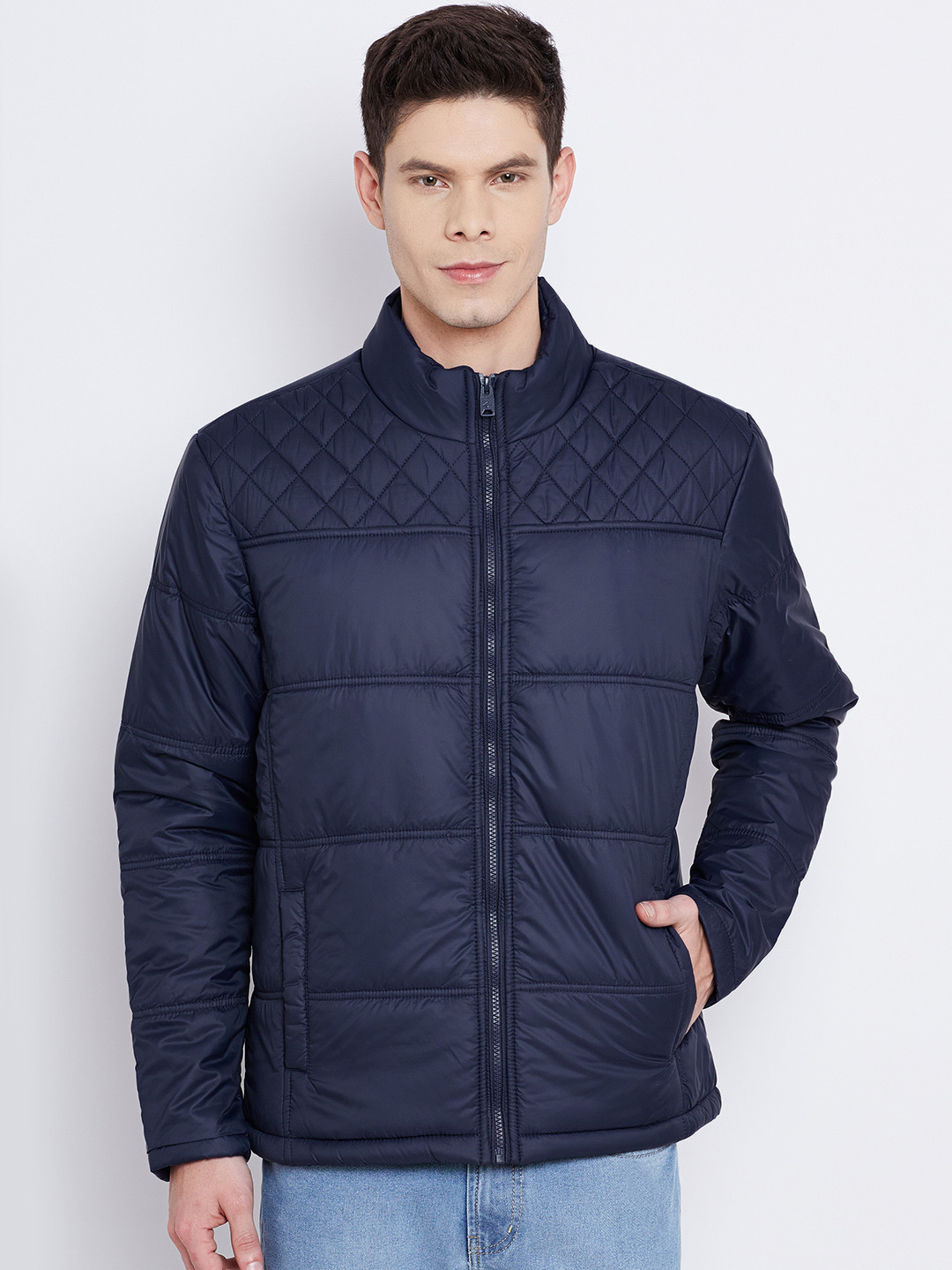Buy Numero Uno Navy Jacket Jackets for Men 1580575 Myntra