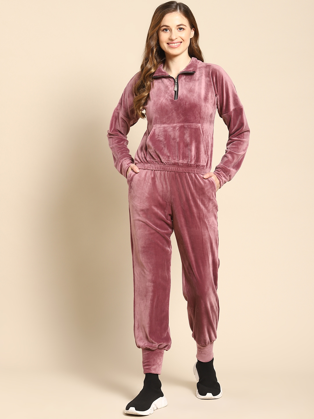 mauve tracksuit womens