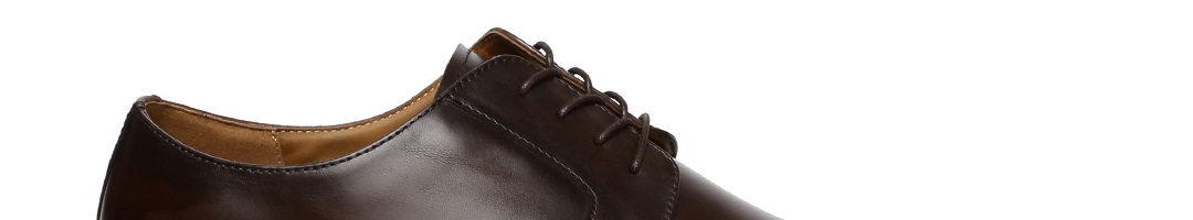 Buy ALDO Men Brown Galerrang 22 Leather Derby Shoes - Formal Shoes for ...