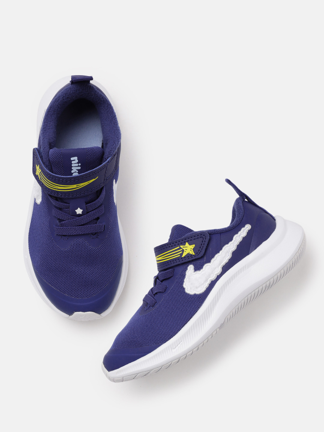 Buy Nike Kids Blue STAR RUNNER 3 DREAM Running Non Marking Shoes