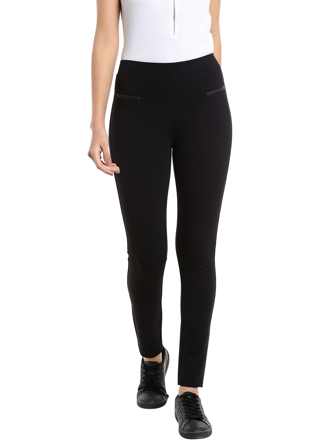 vero moda black jeggings