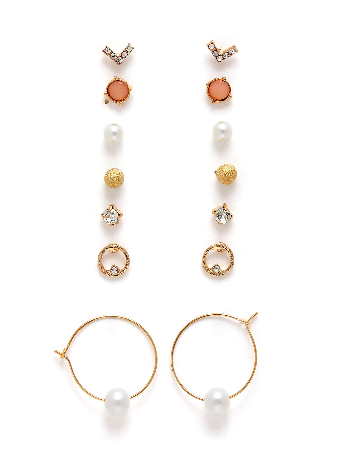 Buy URBANIC Pack Of 7 Earrings Earrings for Women 15833244 Myntra