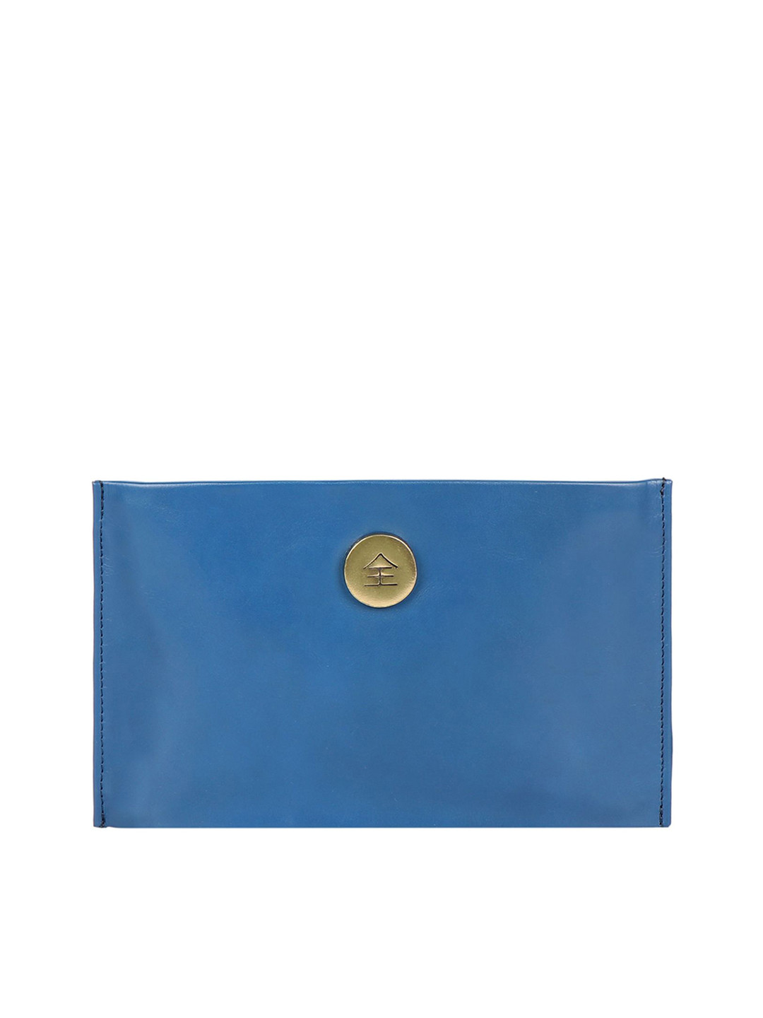 Buy Hidesign Blue Leather Purse Clutch Clutches for Women 15834420