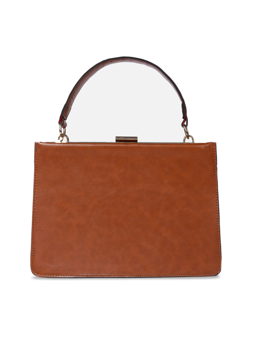 Buy Vero Moda Brown Structured Shoulder Bag - Handbags for Women ...
