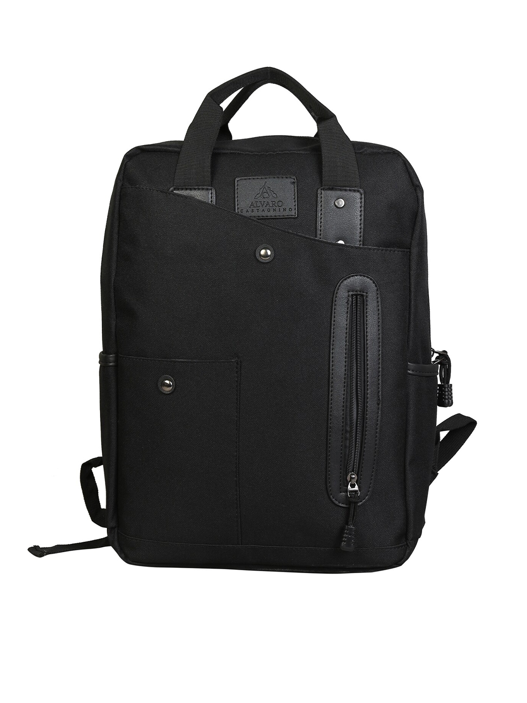 Buy Alvaro Castagnino Men Black Backpack - Backpacks for Men 15840018 ...