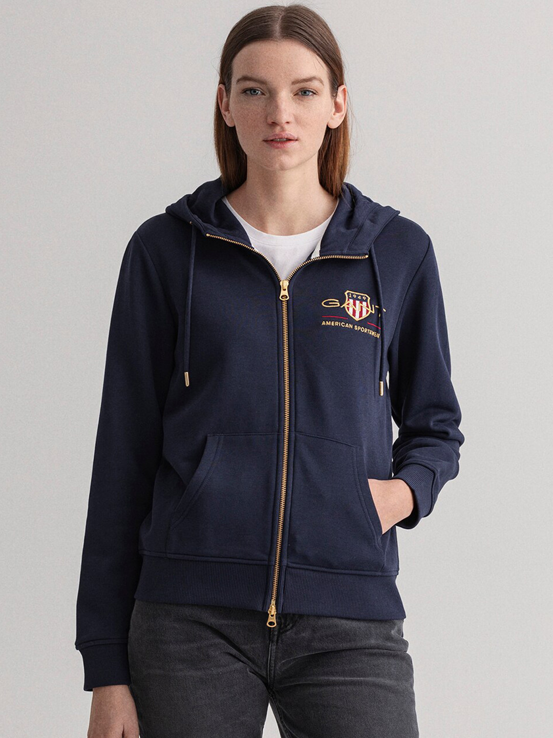 Gant navy sweatshirt clearance